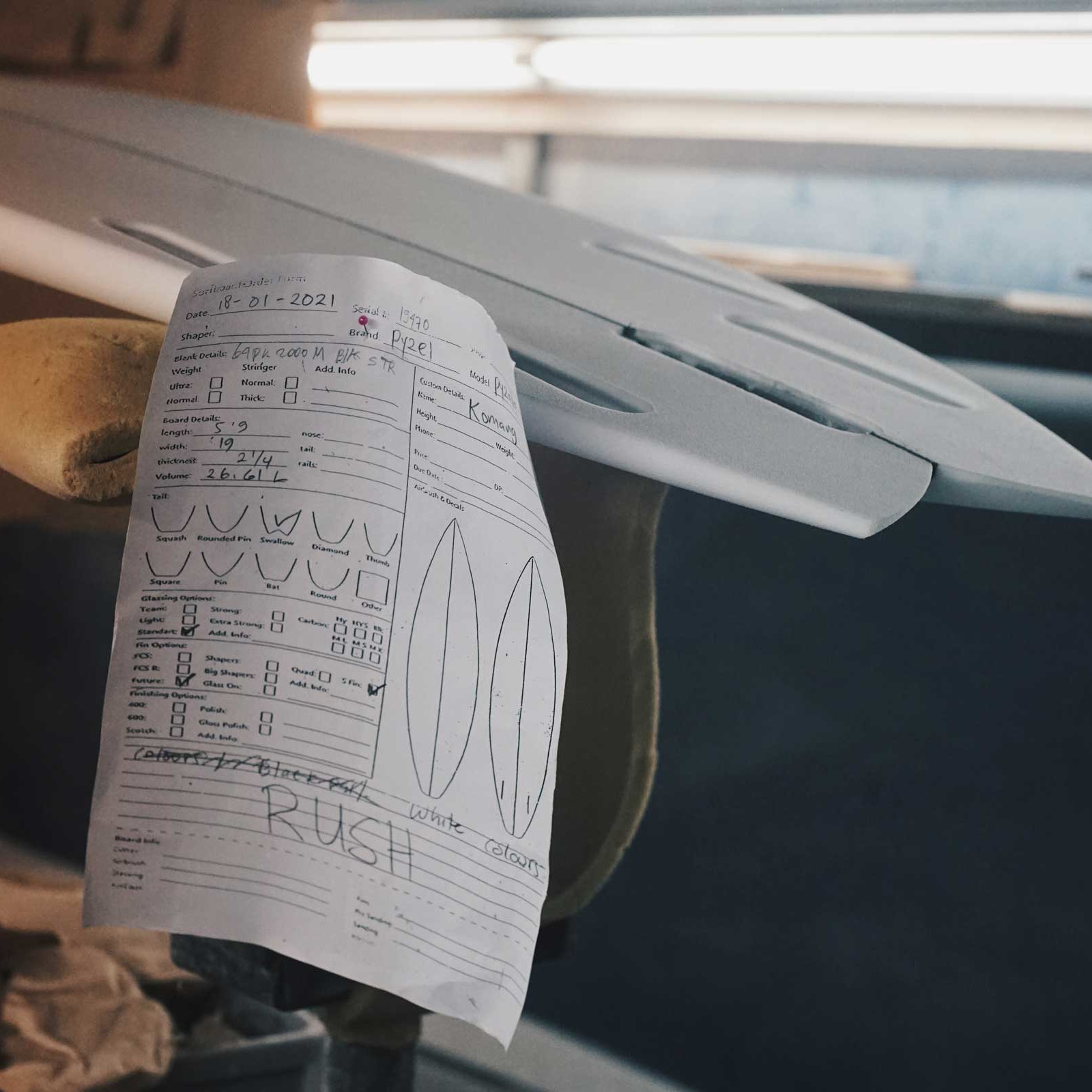 Custom Surfboards in Bali – BGS x Pyzel Bali