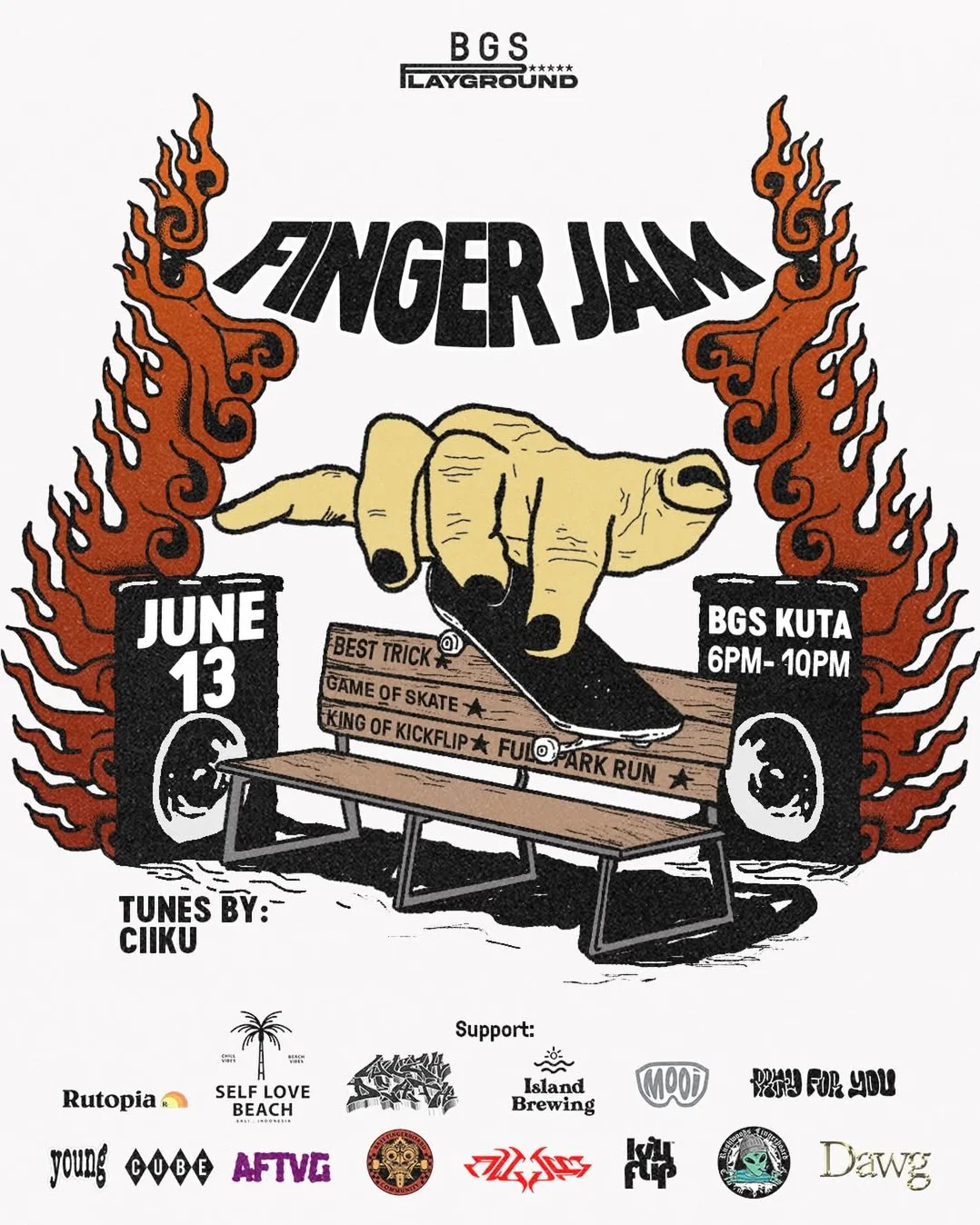 Finger Jam 2026 Brings Bali’s Fingerboard Community Together at BGS Kuta