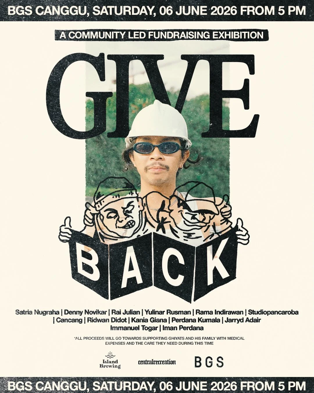 Give Back: A Community-Led Fundraising Exhibition at BGS Canggu